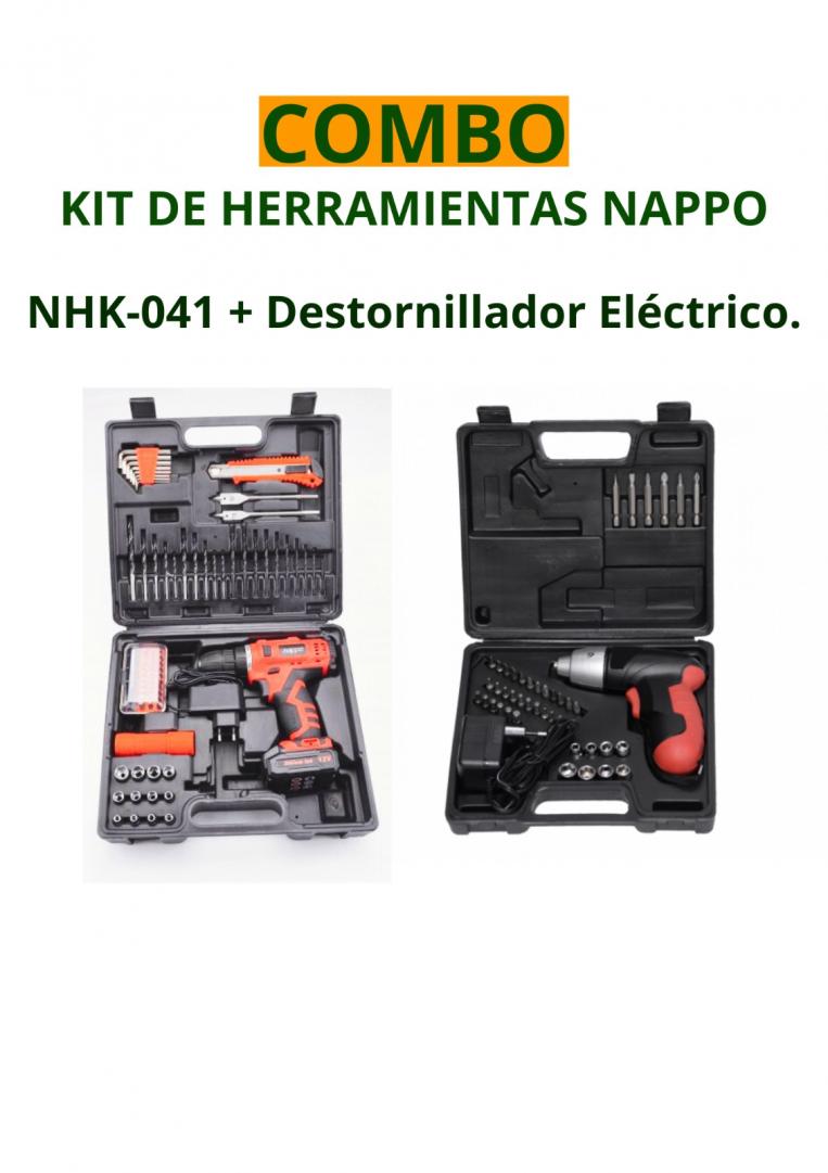 Kit Taladro Nhk Destornillador El Ctrico Nappo Digi Marketplace